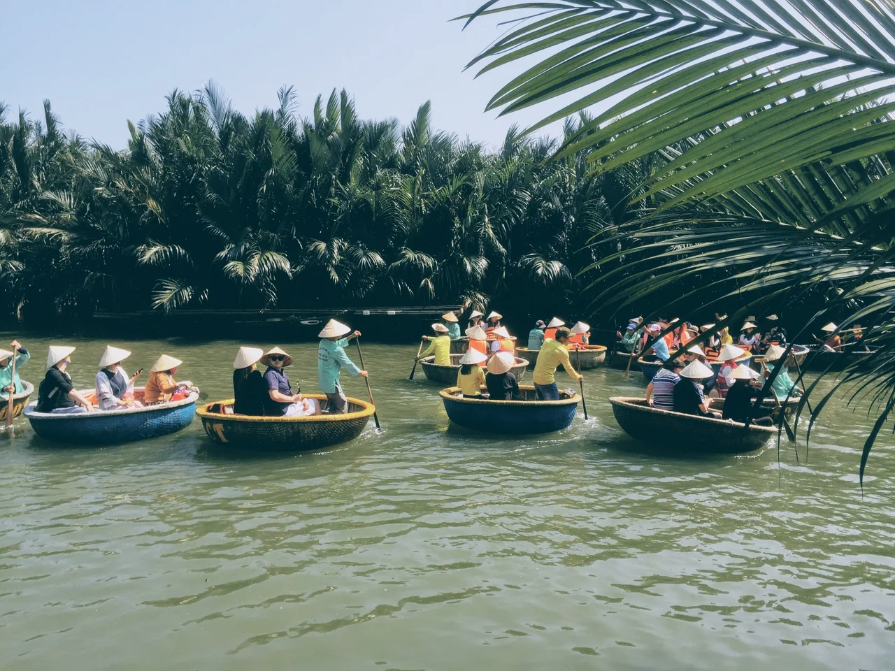 Coconut Forest Basket Boat Ride Experience in Hoi An