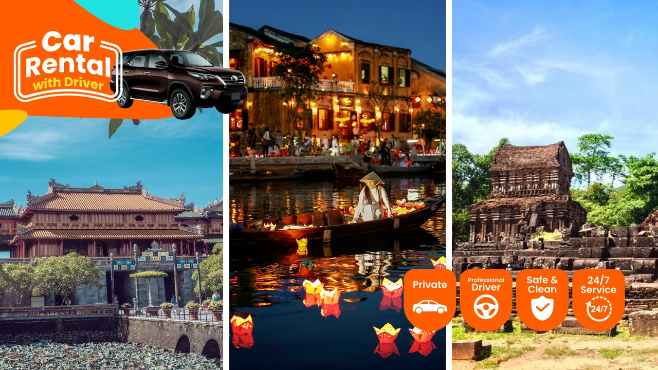 Hoi An Private Transfer to Hue / Ba Na Hills/ Da Nang / My Son