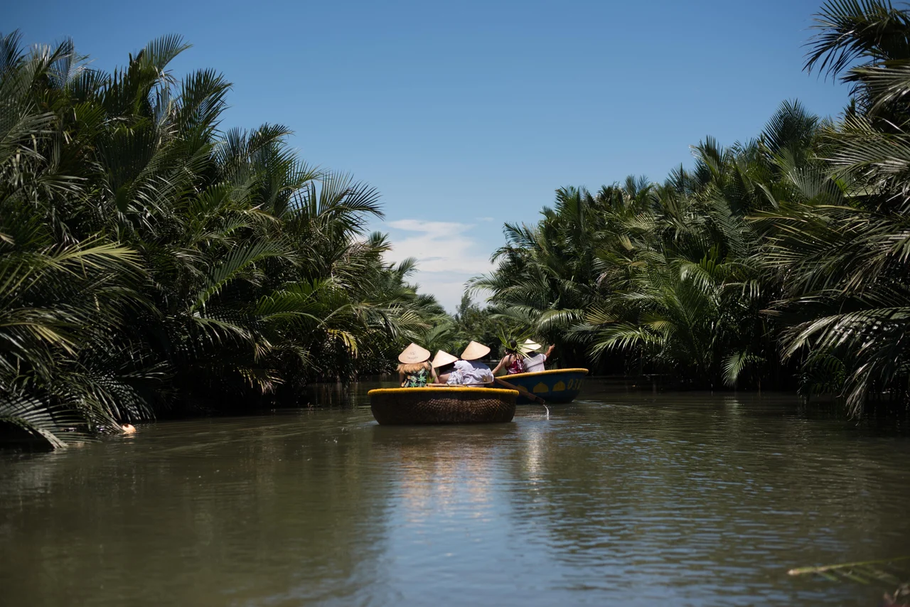 Coconut Forest Basket Boat Ride Experience in Hoi An