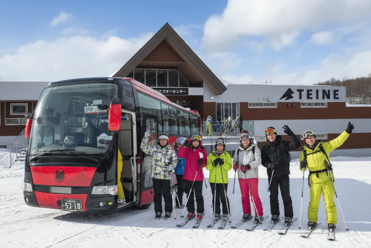 Teine Ski Resort 1 Day Ski Tour from Sapporo (HTO Certified)