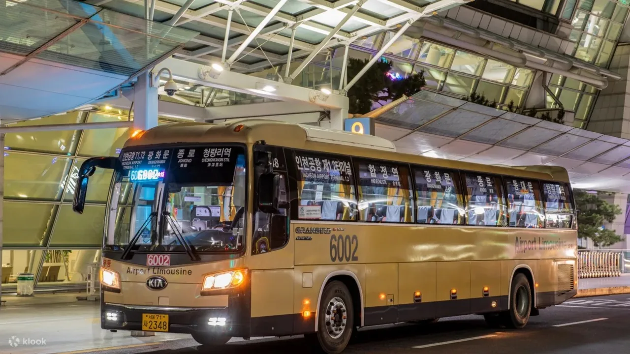 Incheon Airport to Seoul Bus Ticket by Incheon Airport Limousine