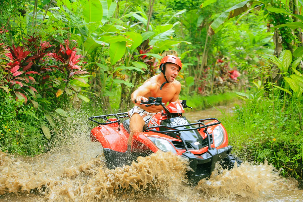 Combo ATV and Ayung River Rafting with Lunch