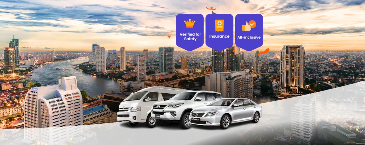 Private City Transfers between Bangkok and Pattaya, Ayutthaya, Hua Hin & More by TTD Global