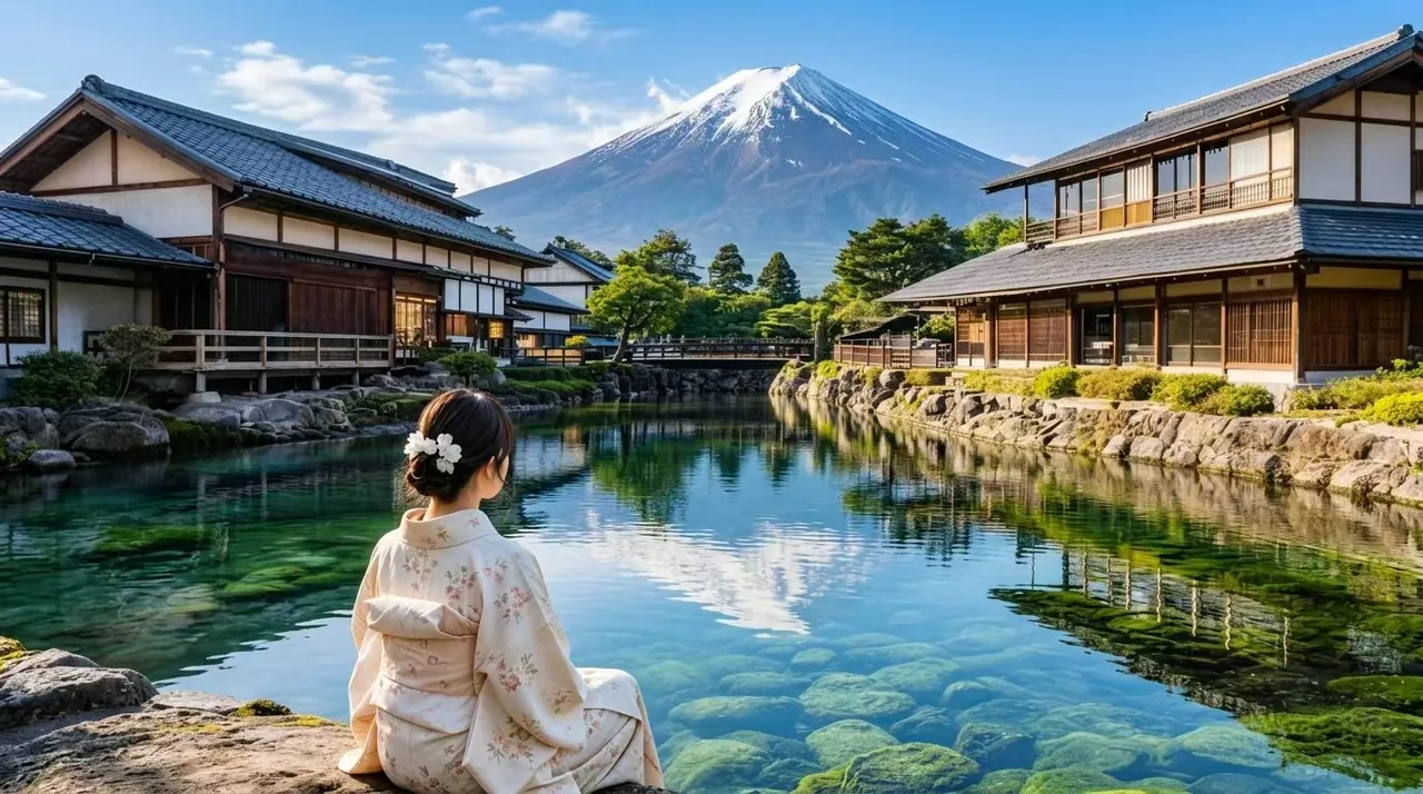 Mount Fuji seasonal limited check-in, must-visit one-day tour for influencers: Mount Fuji Scenic Train & Lake Kawaguchiko & Arakurayama Sengen Park & Hikawa Clock Shop (multiple routes available)