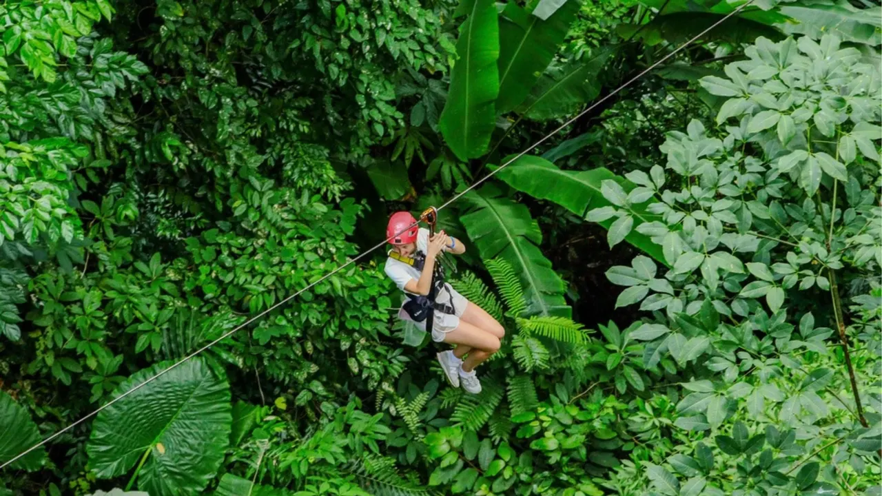 Zipline Adventure at Hanuman World in Phuket