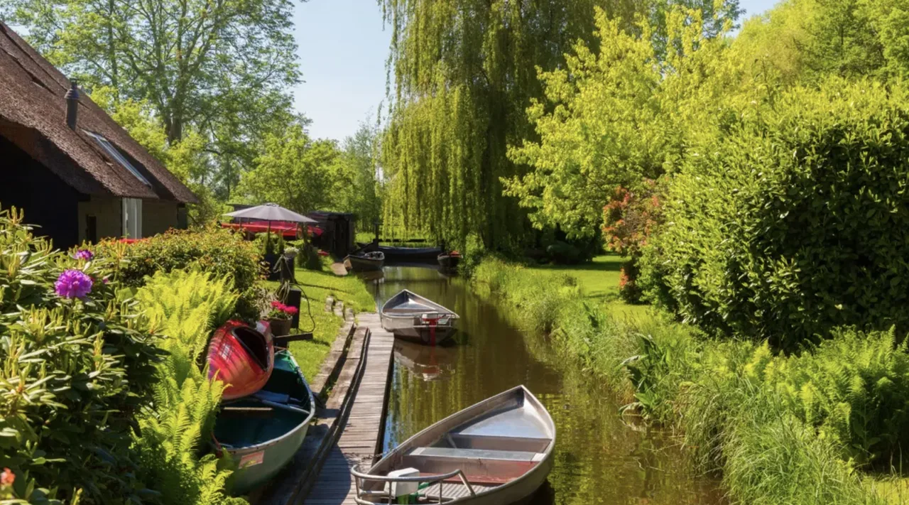Giethoorn Day Tours with Traditional Boat Cruise