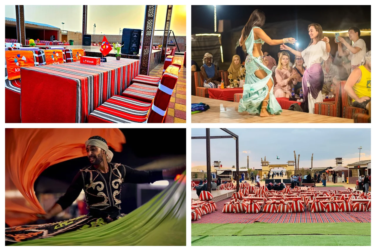 Dubai Red Dune Desert Safari, Sand Boarding, and Buffet Dinner Tour