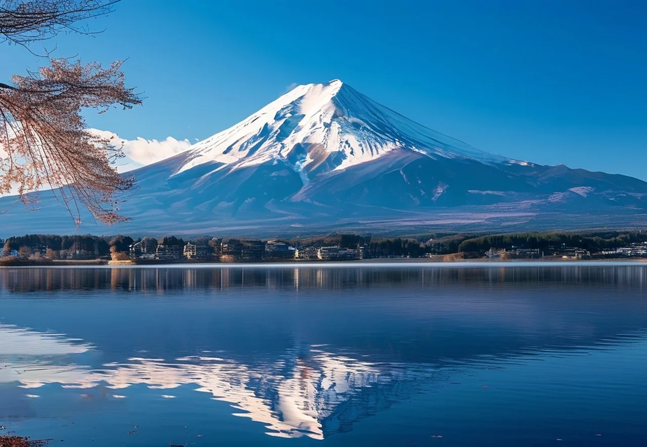 【Six Must-Visit Photo Spots for Mount Fuji + Flower Viewing】Lake Yamanaka for Mount Fuji Reflection & Hikawa Clock Shop & Lawson Convenience Store & Arakurayama Sengen Park & Lake Kawaguchiko | Departing from Tokyo