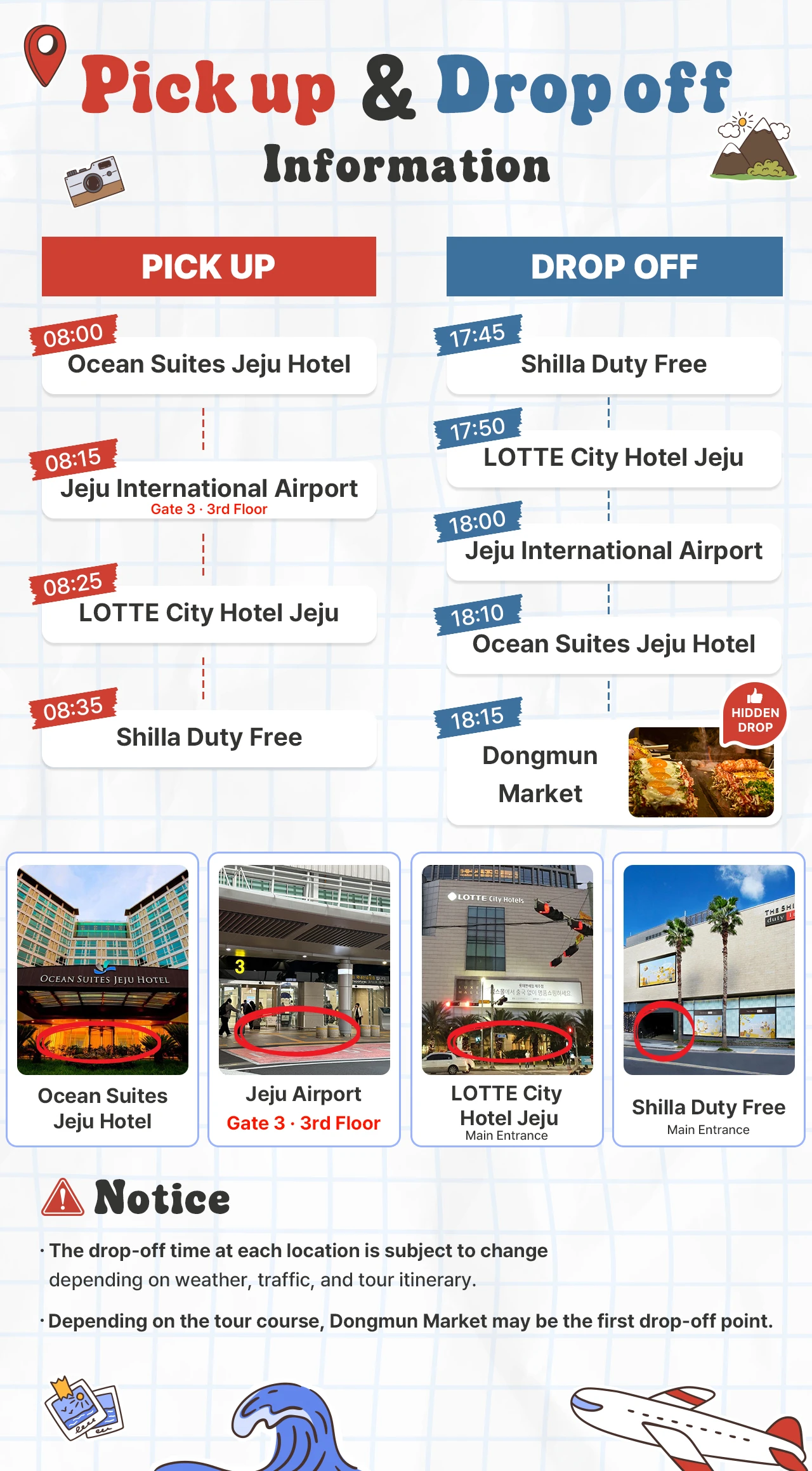 Jeju Island One Day Authentic Tour - UNESCO WestSouth / East / South