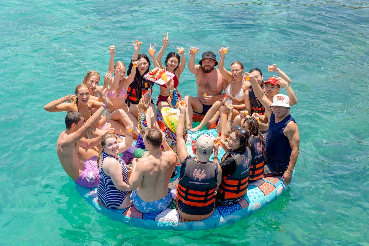 Nha Trang Floating Bar Boat Party Island Hopping Tour