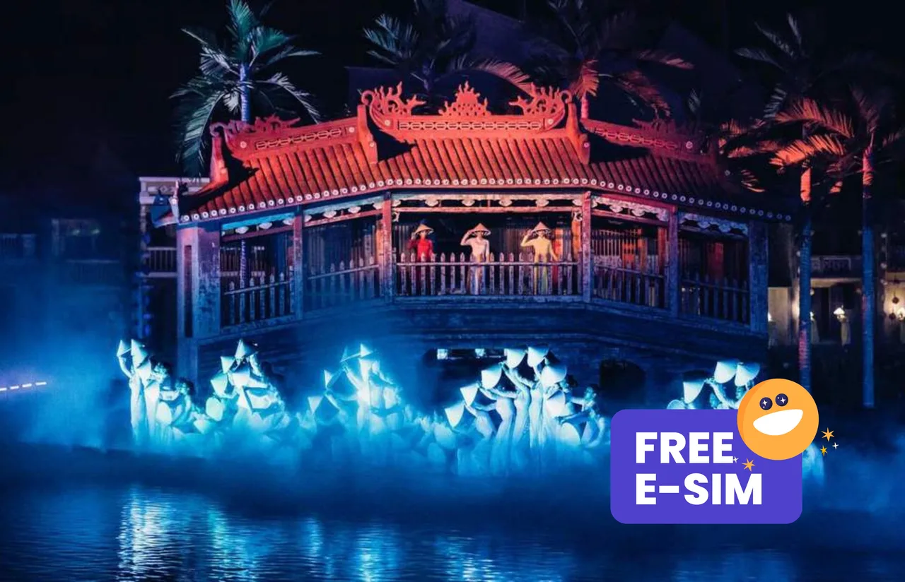 Hoi An Memories Show with Hoi An Impression Theme Park Ticket