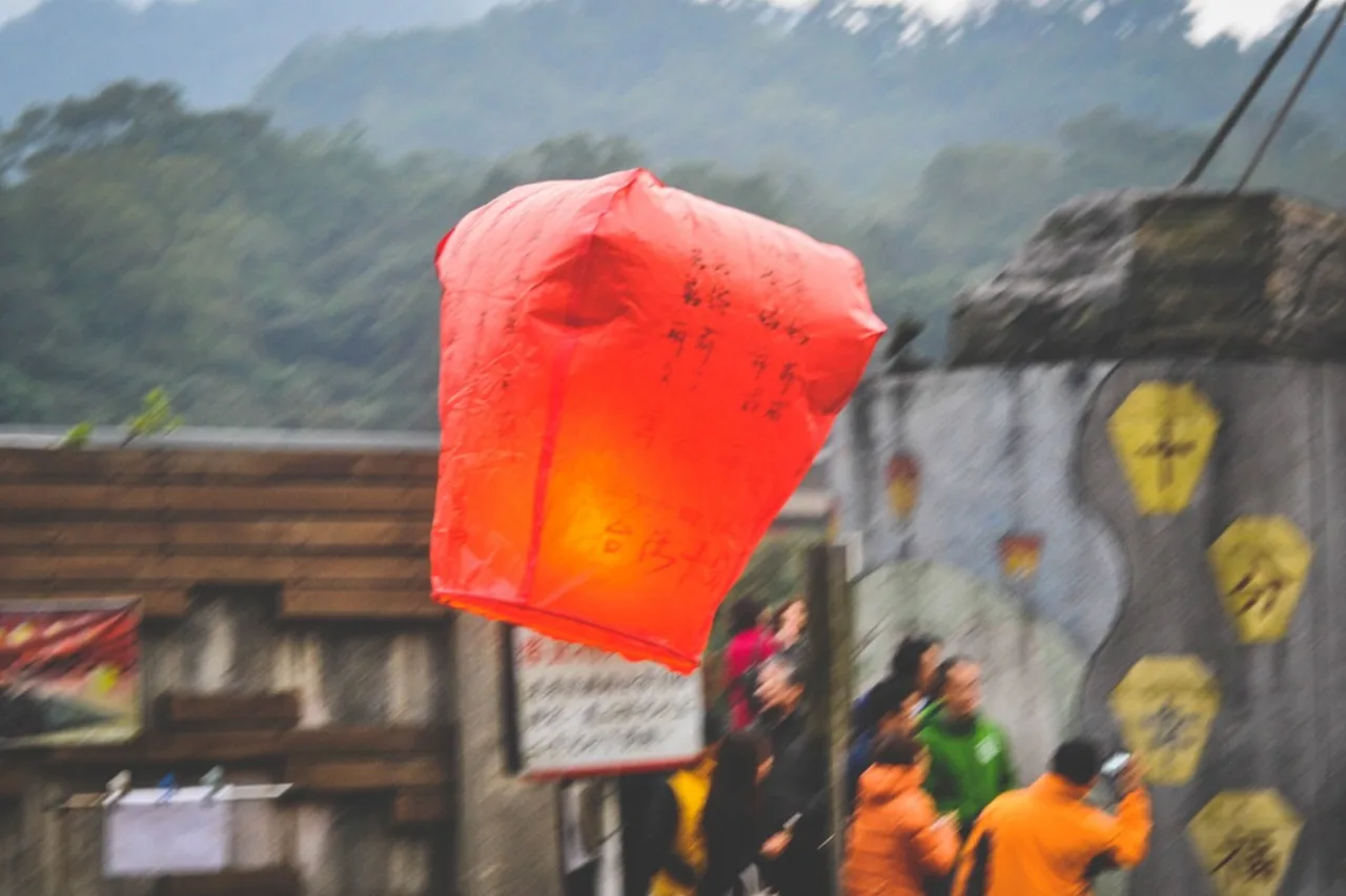 Sky Lantern Prayer Experience at Shifen Old Street 