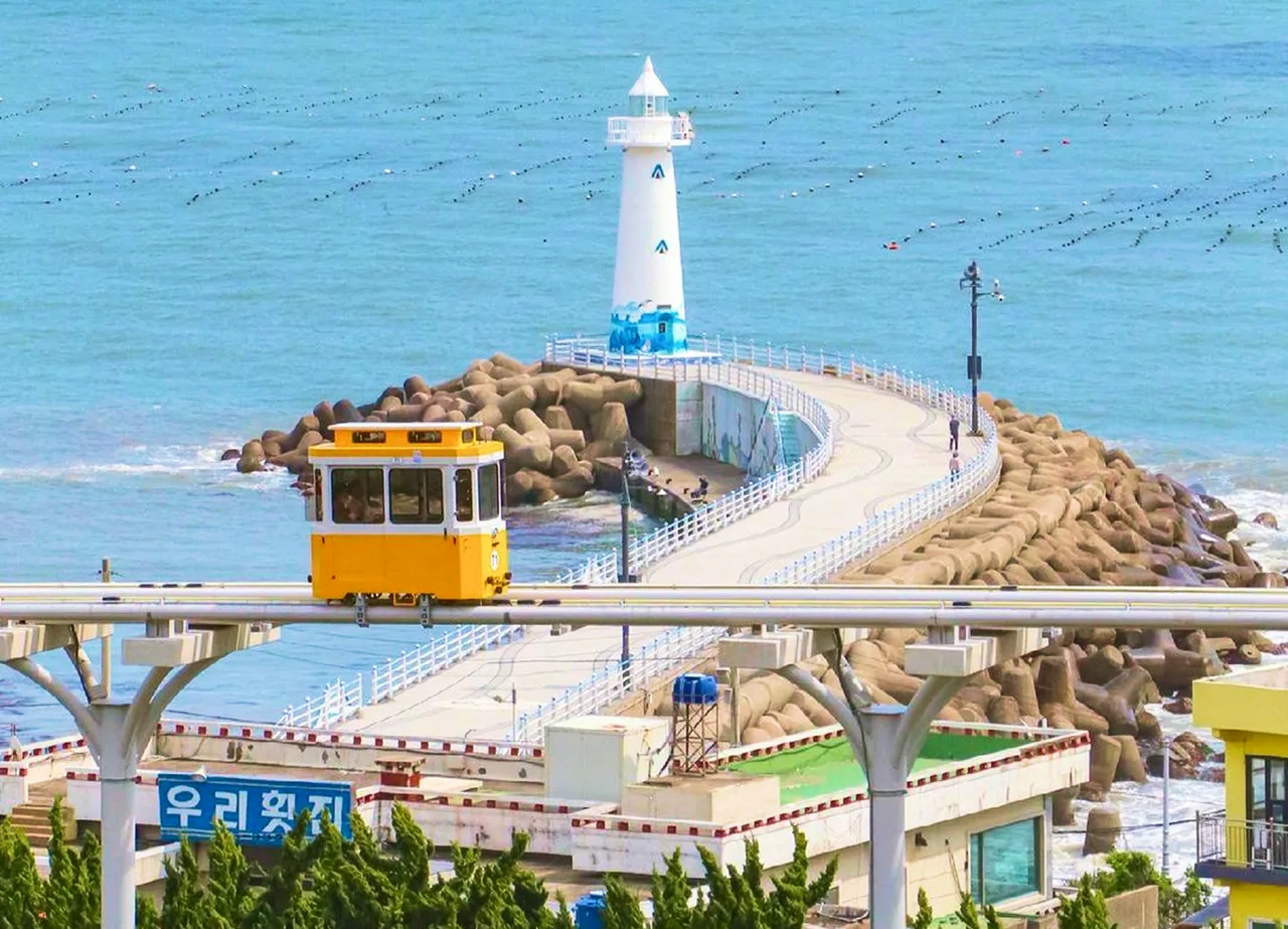 Busan Day Tour: Sky Capsule, Gamcheon, Haeundae Blueline Park & more