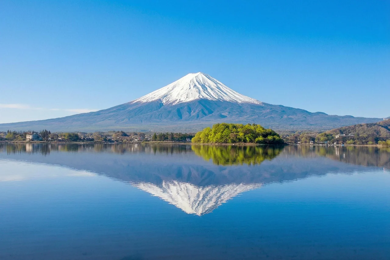[One-Day Tour Exploring Scenic Spots of Mt. Fuji] Iyashi no Sato Nenba in Lake Saiko & Arakurayama Sengen Park & Lake Kawaguchi Oishi Park & Oshino Hakkai (From Tokyo)