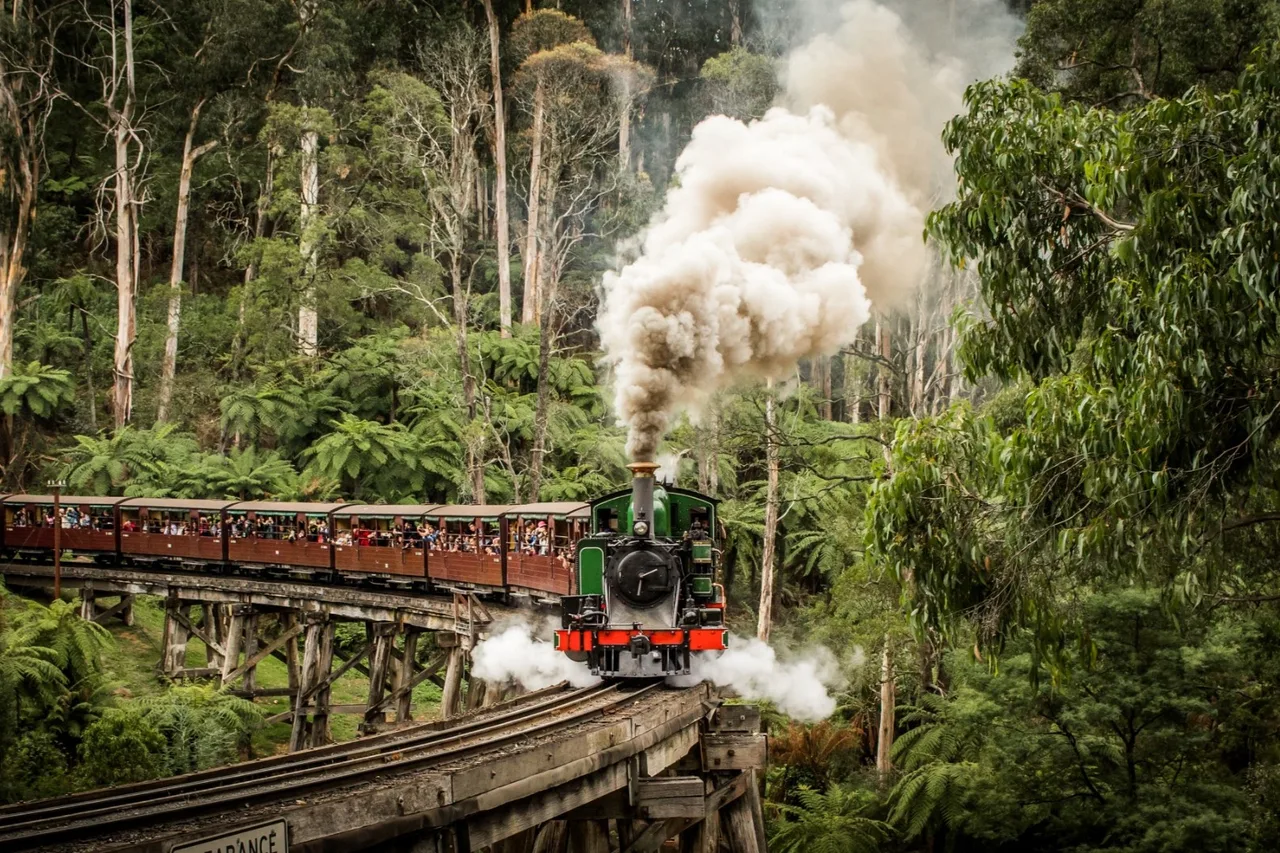 Puffing Billy Railway Ticket in Melbourne